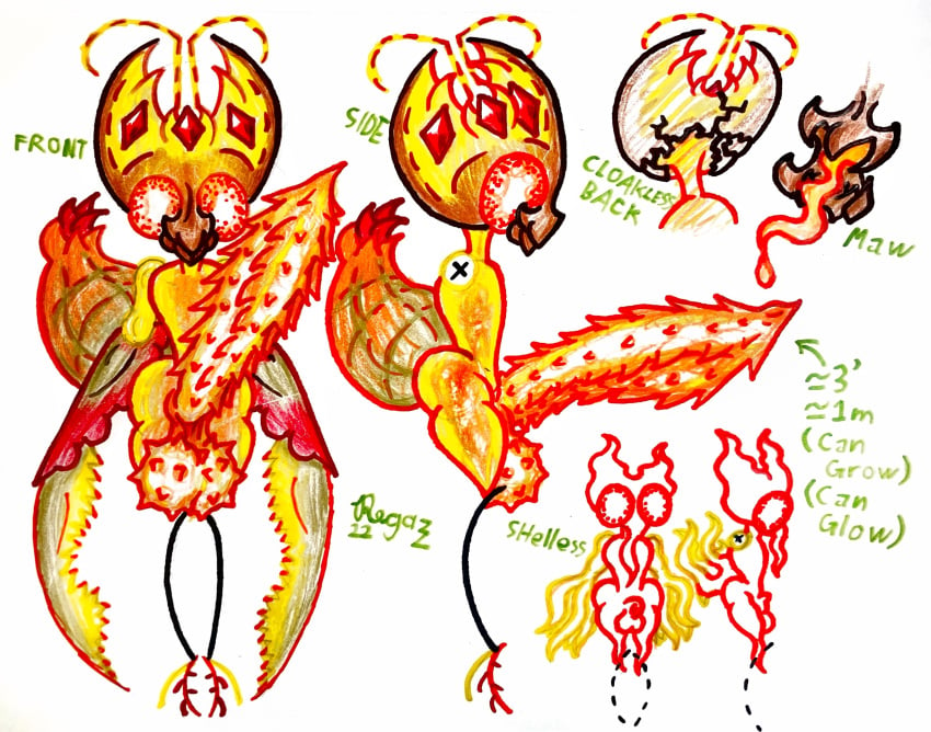 absurd_res anthro arthropod ass balls big_butt big_penis big_tail claws faulted_mantis_(regazz) futa_only futanari genitals hi_res hollow_knight huge_cock hyper hyper_genitalia hyper_penis infected insects male mandibles mantis model_sheet nude orange_body orange_eyes penis pervnamedregazz red_jewel solo_futa spiked_balls spiked_penis spikes spikes_(anatomy) tail team_cherry thin_legs traditional_media_(artwork)