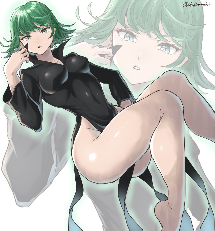 1girls breasts chikoinochi child_bearing_hips female female_only floating green_eyes green_hair heroine hips legs levitation light-skinned_female light_skin medium_breasts one-punch_man petite petite_body superheroine tagme tatsumaki thick thick_legs thick_thighs thighs thin_waist twirling_hair wide_hips