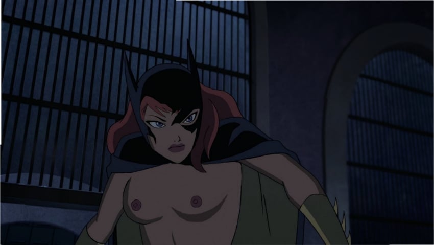 barbara_gordon batgirl batgirl_(the_killing_joke) boobs breasts cowl dc dc_comics frozen3_(artist) gloves masked the_killing_joke tits unmasked