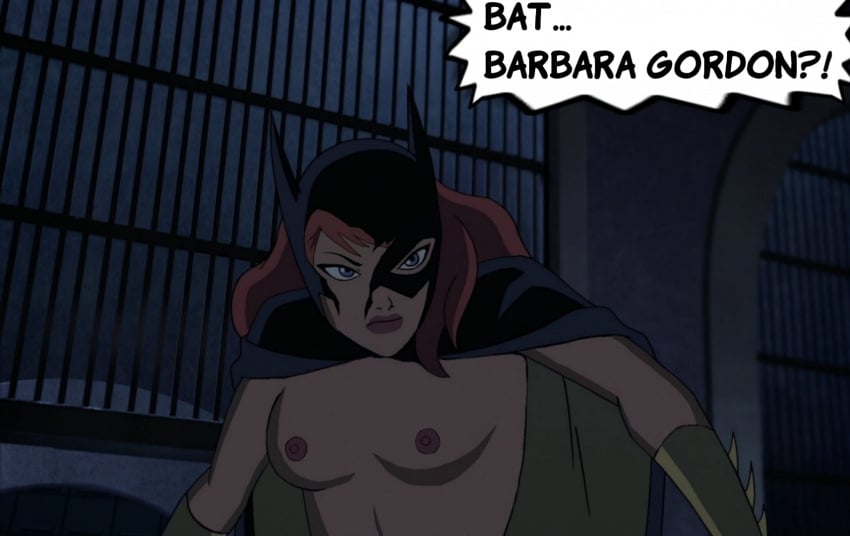 barbara_gordon batgirl batgirl_(the_killing_joke) batman_(series) boobs breasts cowl dc dc_comics frozen3_(artist) gloves masked the_killing_joke tits unmasked