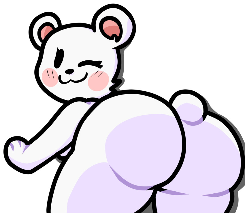 big_ass bubble_butt facebook_stickers huge_ass lewdewott thick_thighs wide_hips