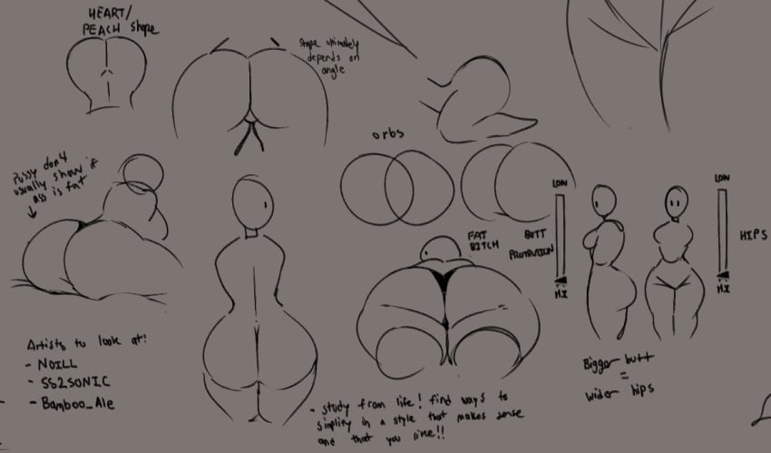 1girls big_ass big_breasts drawing_guide education educational faceless_female female female_only gray_background grey_background honeyboyy huge_ass information informative line_art monochrome no_visible_genitalia tutorial year_request