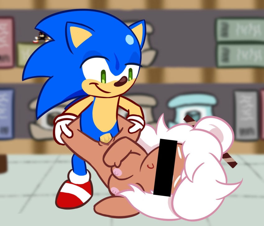 cookie_run crossover hedgehog male parfait_cookie sex sonic_(series) sonic_cookie sonic_the_hedgehog sonic_the_hedgehog_(series)