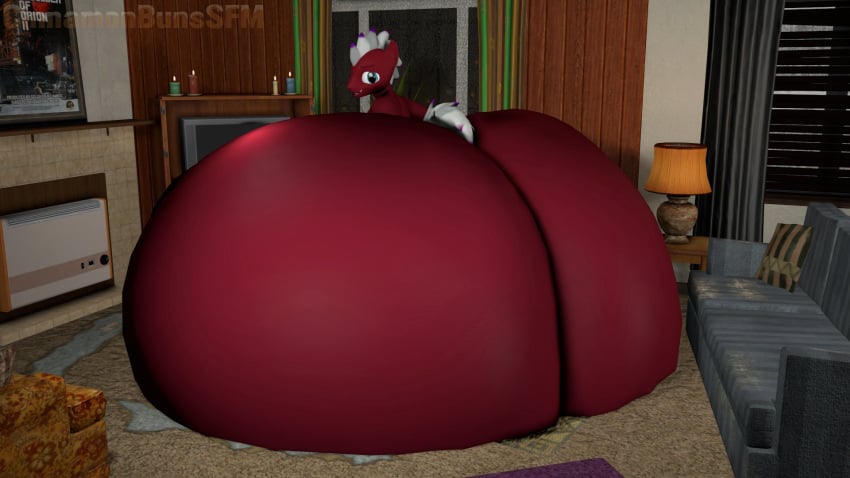 3d big_ass bubble_butt cinnamon_bun cinnamon_buns_(character) cinnamonbunssfm colossal_ass huge_ass hyper_ass thick_thighs wide_hips