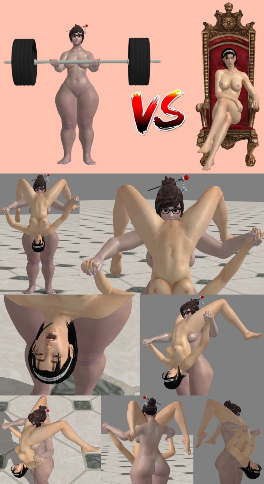 3d bandai_namco bbw comparing eating_pussy fat_girl fat_vs_skinny feet foot_fetish foot_focus glasses holding_hands intense_orgasm jun_kazama kazama_jun legs lifting lifting_person mei_(overwatch) milf moaning namco o_face orgasm overwatch overwatch_2 sitting_on_throne size_difference skinny_girl soles tekken tekken_tag_tournament_2 thighs throne toes weightlifting xnalara xps yuri