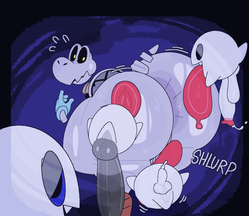 Boo (Mario) Rule 34 Image