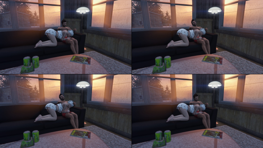 blowjob brittany_angel cowgirl_position doggy_style downward_dog facefuck handjob kyle_pred nopixel on_her_knees sex