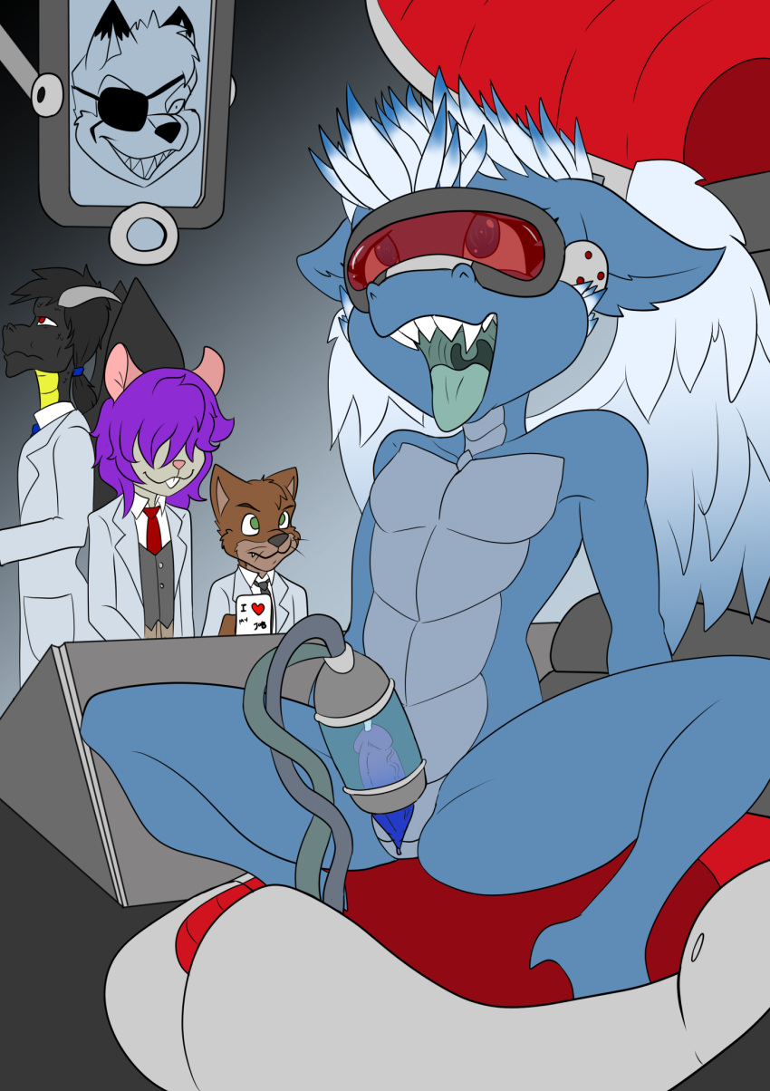 4boys anthro becoming_erect black_body black_scales blue_body blue_eyes blue_penis blue_scales blue_wings brown_body brown_fur catheter coffee_mug dragon eye_patch eyewear feathered_wings feathers femboy fur genital_slit genitals gradient_background green_eyes grey_background grey_body grey_fur group hi_res joykill light_wings male male_focus male_only medical_instrument mind_control nude open_mouth penetration penis penis_pump plugsuit questionable_consent ravynarcadiavalos red_eyes scales scalie scientific_instrument simple_background solo_focus spread_legs spreading tongue tongue_out urethral urethral_penetration vr_headset white_wings wings yellow_body yellow_scales