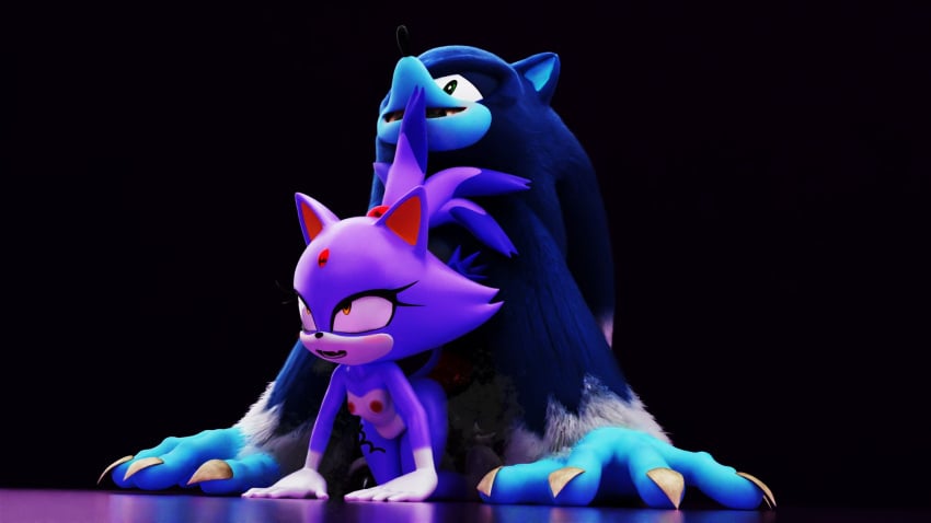 Blaze The Cat (Lycanthropy) Rule 34 Image