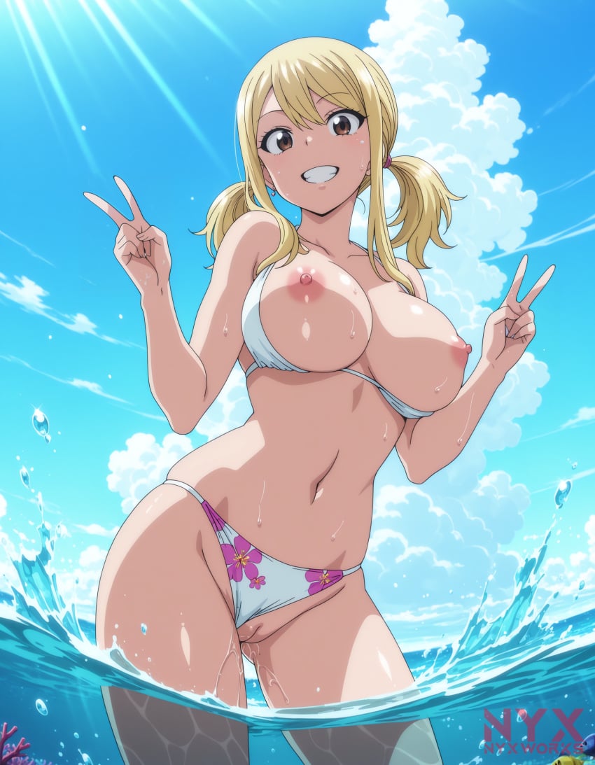 Lucy Heartfilia (Fairy Tail) Rule 34 Image