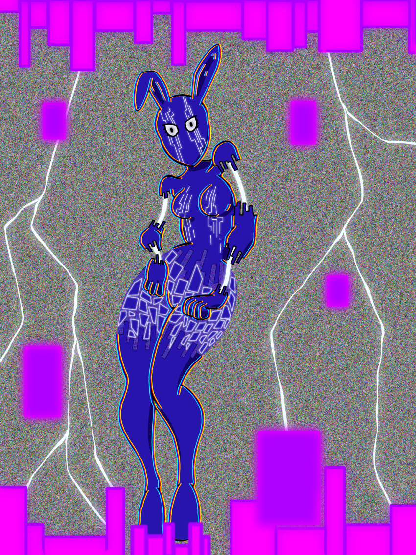 female female_focus five_nights_at_freddy's five_nights_at_freddy's:_security_breach mxes_(fnaf) rabbit rabbit_girl rule_63 security_breach:_ruin solo