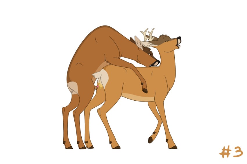 2023 3:2 anatomically_correct animal_genitalia animal_penis antlers bedroom_eyes brown_body brown_fur capreoline cervine cervine_genitalia cervine_penis closed_eyes cloven_hooves deer digital_drawing_(artwork) digital_media_(artwork) duo ears_back erection eye_contact eyelashes female female_penetrated feral feral_on_feral feral_penetrated feral_penetrating from_behind_position fur genitals hooves horn humping in_heat looking_at_another looking_at_genitalia looking_at_partner love male male/female male_penetrating male_penetrating_female mammal mounting narrowed_eyes open_mouth penetration penile penile_penetration penile_sheath penis penis_in_pussy pivoted_ears quadruped reinderworld roe_deer romantic romantic_couple rutting seductive sex sheath short_tail simple_background smile smiling_at_another smiling_at_each_other smiling_at_partner standing_on_hind_legs tail tan_body tan_fur text vaginal_penetration vaginal_penetration