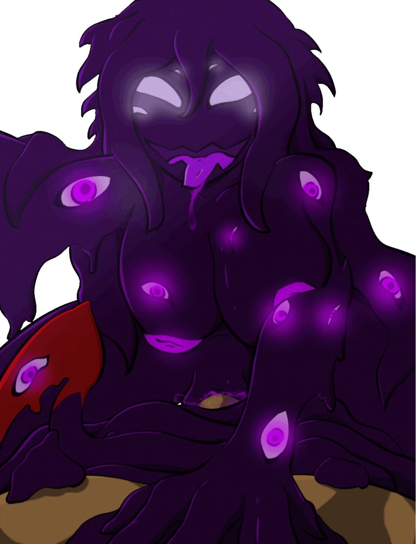 1boy1girl animated female female_focus female_on_top female_penetrated glowing glowing_body glowing_cum glowing_eyes glowing_markings glowing_nipples male male_penetrating male_penetrating_female male_pov oc pov pov_eye_contact pov_male retzhuko_(artist) slime slime_girl slime_monster tentacle tentacle_hair tentacle_monster tentacle_on_male tongue tongue_out