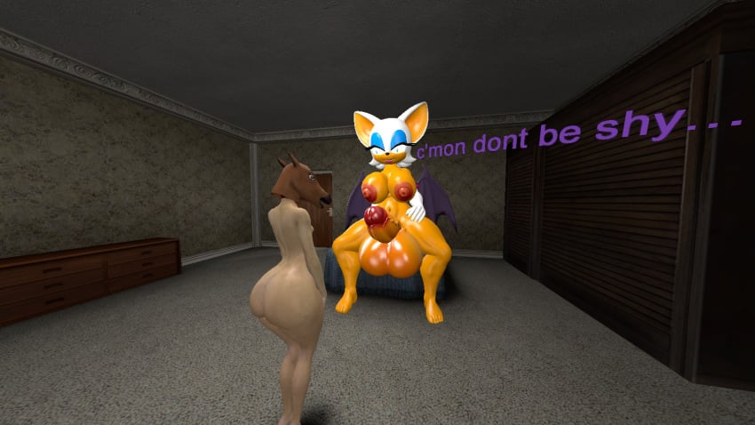 1boy 1futa 3d anthro bedroom before_rape bottom_heavy femboy futa_giantess futa_on_male futanari giantess gigantic_penis gynomorph horse horse_mask huge_ass hung_futanari hyper_balls hyper_penis imminent_rape imminent_sex male mini_giantess nude nude_futanari presenting_penis rouge_the_bat self_upload sonic_(series) sonic_the_hedgehog_(series) sonkbyte text