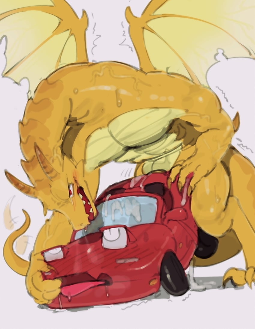 2023 abs absurd_res ahe_gao ambiguous_gender ambiguous_penetrated anthro anthro_penetrating biceps blush bodily_fluids breath car cum cum_covered cum_drip digital_media_(artwork) dire_car dire_machine dire_vehicle dragon dragons_fucking_cars dragons_having_sex_with_cars dripping duo genital_fluids hi_res horn kogito living_car living_machine living_vehicle looking_pleasured machine male male/ambiguous male_only male_penetrating male_penetrating_ambiguous membrane_(anatomy) membranous_wings messy miata monster muscular muscular_anthro muscular_male open_mouth open_smile pecs penetration penile penile_penetration red_body saliva scales scalie sex simple_background smile sweat tail tan_body tan_scales teeth tongue tongue_out vehicle vein veiny_muscles western_dragon what wings wtf yaoi yellow_body yellow_scales