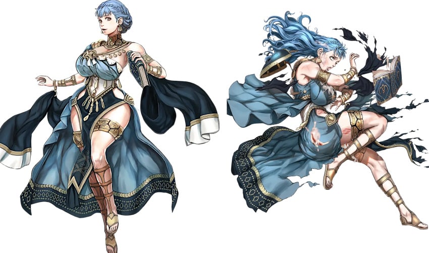 1girls 2koma ahe_gao ahegao alternate_ass_size alternate_breast_size alternate_costume alternate_hairstyle ass before_and_after blood blue_dress blue_hair book breasts bruise cum cum_in_mouth cum_in_pussy cum_inside cum_on_ass cum_on_face cum_on_hair dancer dancer_(three_houses) defeated edit female female_only fire_emblem fire_emblem:_three_houses fire_emblem_heroes gold_jewelry hair_down hourglass_figure huge_breasts injury large_ass marianne_(serene_adherent)_(fire_emblem) marianne_von_edmund nintendo official_alternate_costume official_artwork_edit open_mouth scar solo sutton184_edits thick_thighs third-party_edit torn_clothes torn_clothing wide_hips wounded