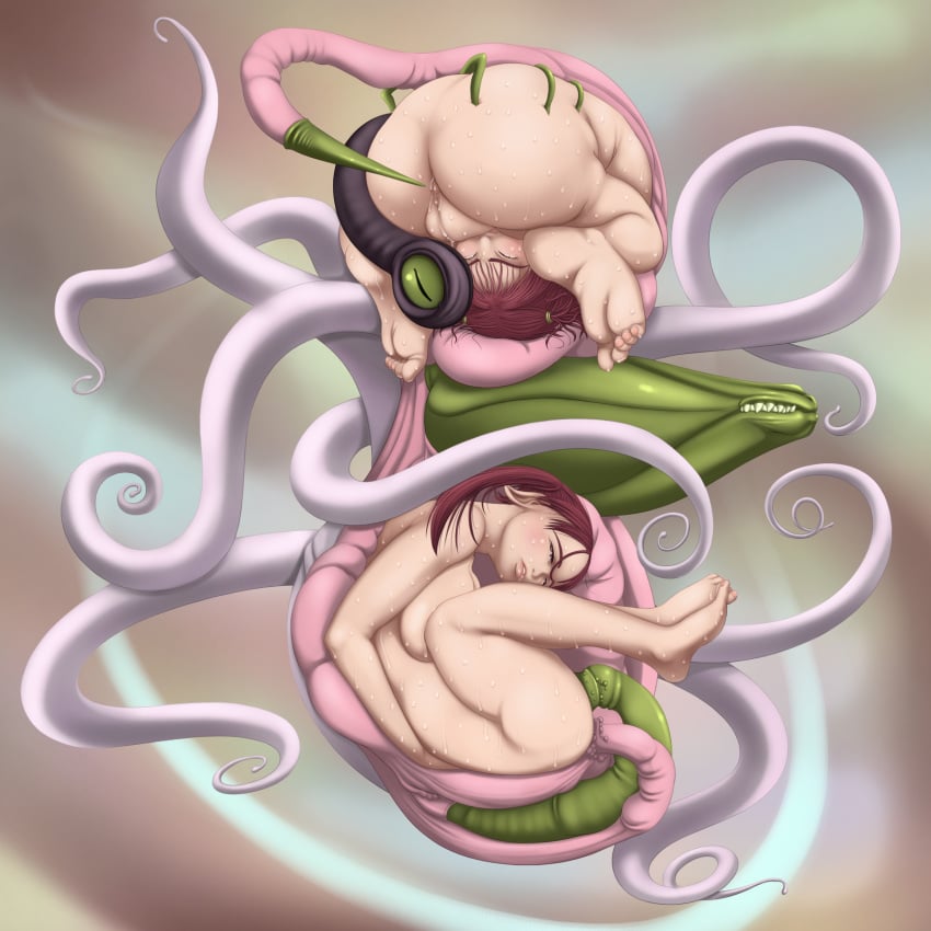 atorie_rinbou devouring fairy_breeding_4 femsub multiple_girls multiple_subs nude pussy restrained tentacle