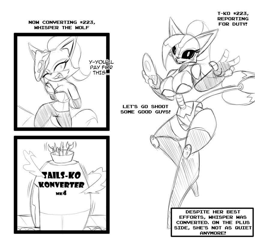 chaoscroc english_text female identity_death robot_girl robotization sonic_(series) sonic_the_hedgehog_(comics) sonic_the_hedgehog_(idw) sonic_the_hedgehog_(series) tagme tailsko text thick_thighs transformation whisper_the_wolf wide_hips