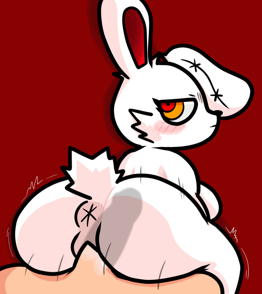 bloody_bunny bloody_bunny_(character) bunny_ears female_penetrated lewdewott male_penetrating_female penetration tagme