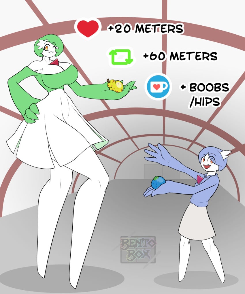 ass_expansion bentobox_(artist) big_ass big_breasts breast_expansion breasts drawinggardi female female_only gardevoir giantess giantess_growth growth_drive growth_sequence huge_breasts huge_thighs nintendo pokemon pokemon_(species) shiny_pokemon thick_thighs wide_hips