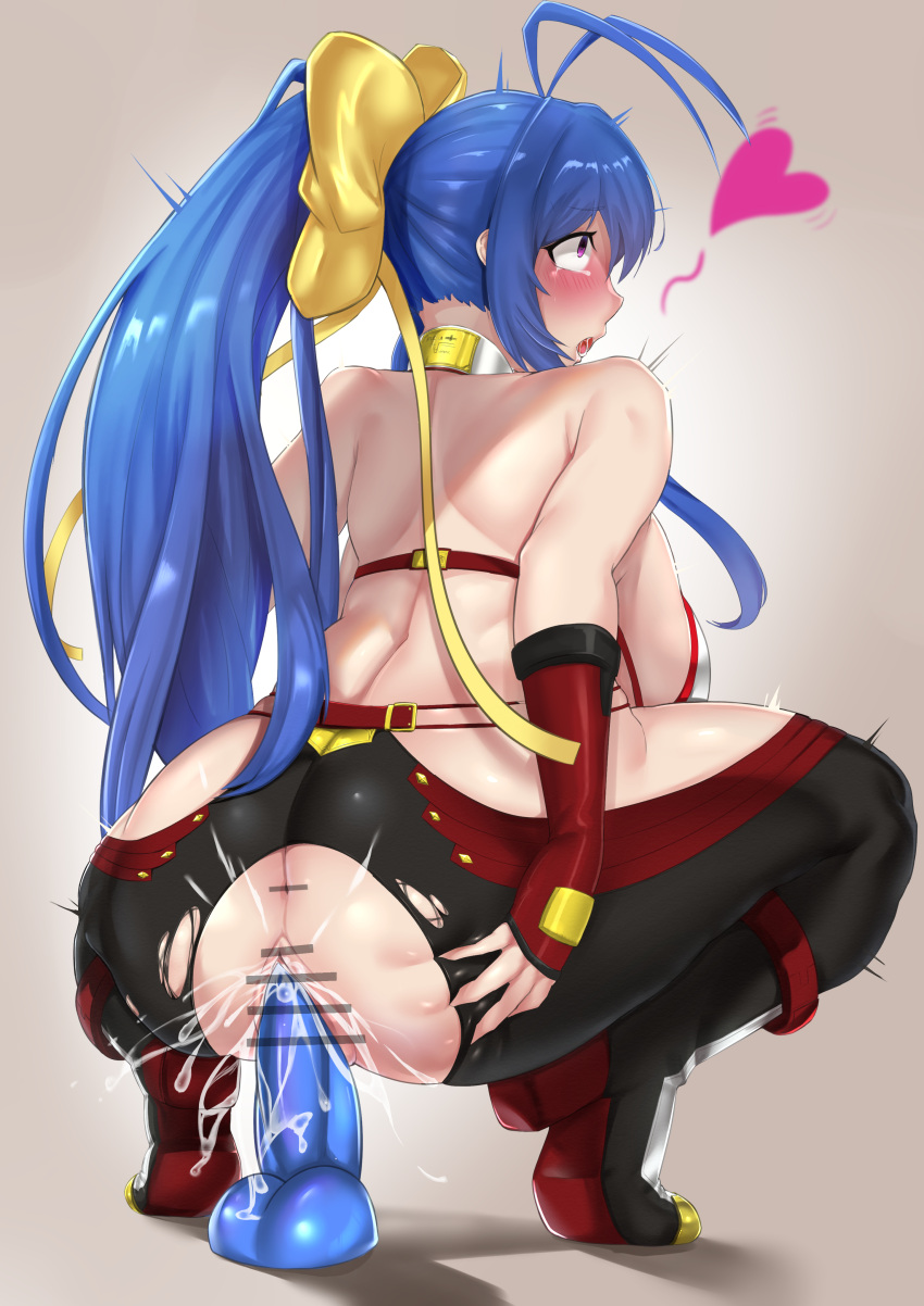 ass big_ass big_breasts blazblue blue_hair breasts clothed_female female female female_focus female_only highres long_hair mai_natsume mature mature_female solo solo_female solo_focus tagme terada_sp video_game_character video_game_franchise