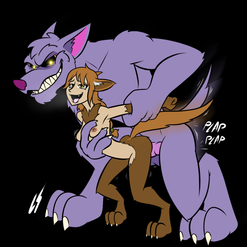 furry lord_sarloc sarloc size_difference werewolf wolf wolf_girl