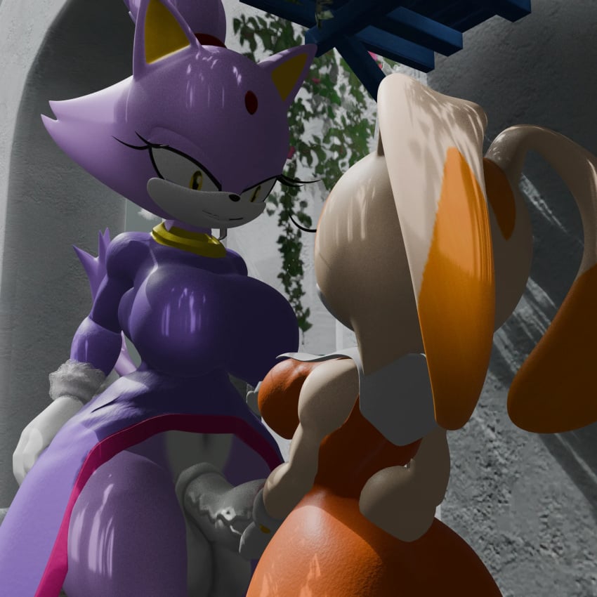 Blaze The Cat (Sonic (Series)) Rule 34 Image