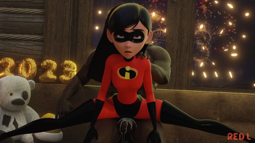 1boy 1girls 3d 3d_render black_hair clothed_sex cock_drunk cum cum_inside dark-skinned_male dark_skin eyes_rolling_back frozone interracial light-skinned_female light_skin long_hair lucius_best mask on_couch red_l sex spread_legs superheroine the_incredibles the_incredibles_2 vaginal_penetration violet_eyes violet_parr