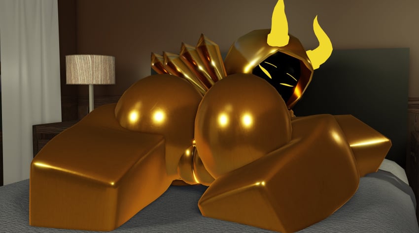 1girls 3d gold golden lampshaderr34 mob_face roblox robloxian source_request tagme