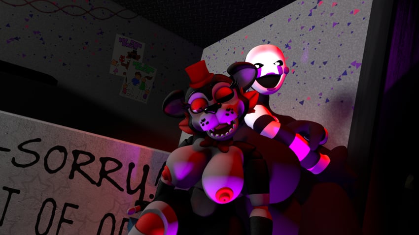 3d classic_fnaf_2_marionette classic_fnaf_2_puppet female female_focus female_only five_nights_at_freddy's lefty_(fnaf) marionette_(fnaf) original_fnaf_2_marionette original_fnaf_2_puppet puppet_(fnaf) tagme unmarked_rule_63