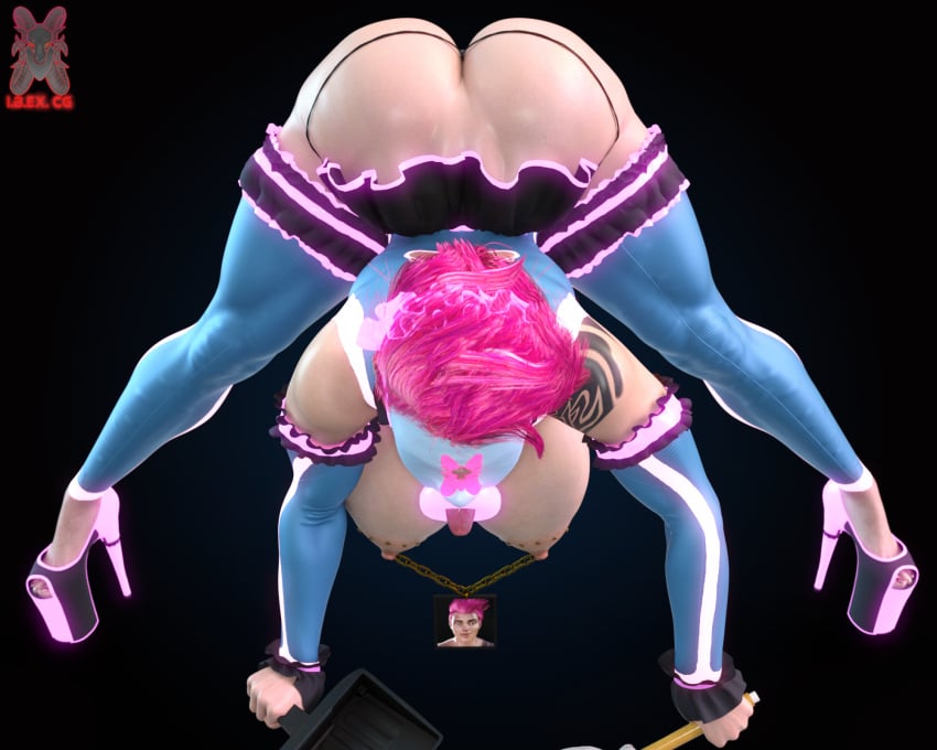 3d brainwashing drone droneification female ibex-cg maid maid_uniform mind_control mymaid_(ibex) overwatch overwatch_2 zarya