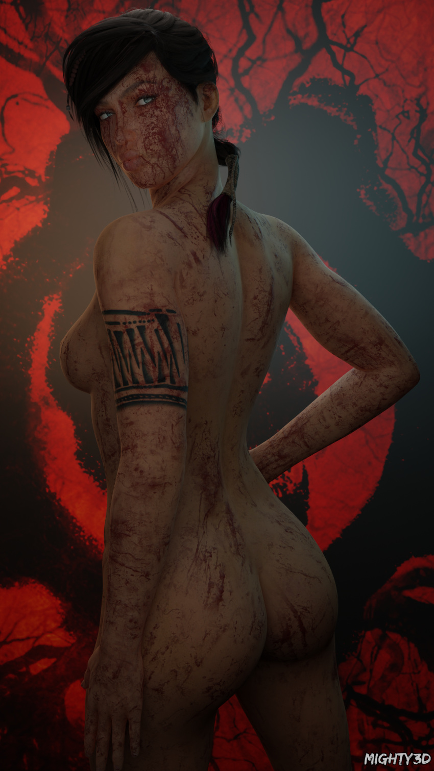 blender gears_of_war kait_diaz mighty3d nsfw