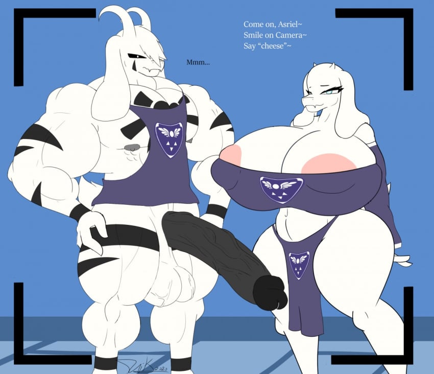 Asriel Dreemurr (God Form) Rule 34 Image