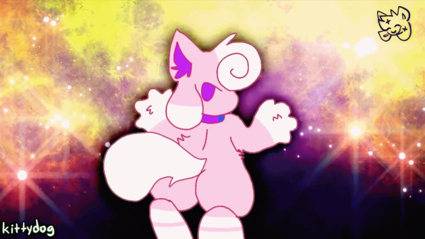 1girls amythys_(kittydogcrystal) animated animation_meme_community ass big_ass edit furry furry_only gif kittydog_(species) kittydogcrystal looking_at_viewer roes_(kittydogcrystal) screencap twerking youtuber