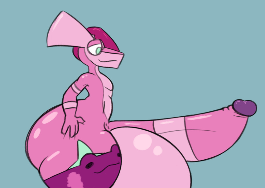 absurd_res amphibian anthro ass balls balls_bigger_than_head big_balls big_butt big_penis clothing digital_media_(artwork) erection frog gaze_(artist) gaze_(character) generation_6_pokemon genitals greninja hi_res huge_balls huge_butt huge_cock humanoid_genitalia humanoid_penis hyper hyper_genitalia legwear male mammal nintendo penis pokémon_(species) pokemon pokemon_(species) side_view simple_background smile solo thick_thighs thigh_highs