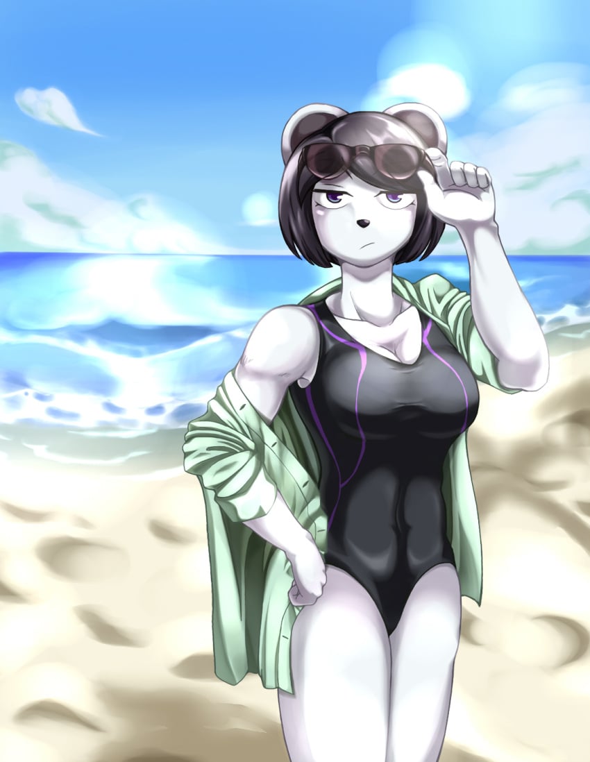 anthro freedom_planet freedom_planet_2 looking_at_viewer neera_li panda swimsuit video_games zelen