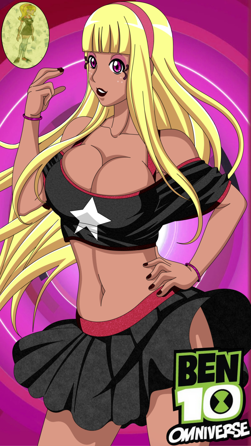 aged_up ben_10 ben_10_omniverse big_breasts cartoon_network female lenopan lucy_mann maudxie