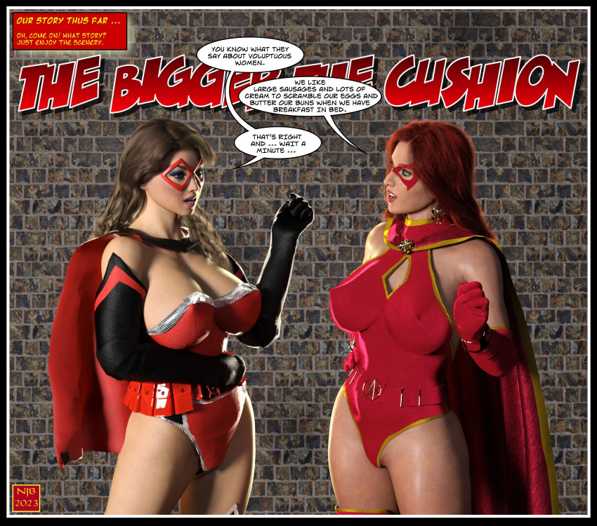 2girls 3d 3d_(artwork) ass athletic athletic_female aura_lockhaven big_ass big_breasts bottom_heavy breasts bust busty chest cleavage crimson_enchantress curvaceous curvy curvy_figure eclipse_(eclipseinperil) eyebrows eyelashes eyes female female_focus fit fit_female hair hips hourglass_figure huge_ass huge_breasts human large_ass large_breasts legs light-skinned_female light_skin lips mature mature_female nathanomir njbmedia original original_character original_characters slim slim_waist thick thick_hips thick_legs thick_thighs thighs top_heavy top_heavy_breasts upper_body voluptuous voluptuous_female waist wide_hips