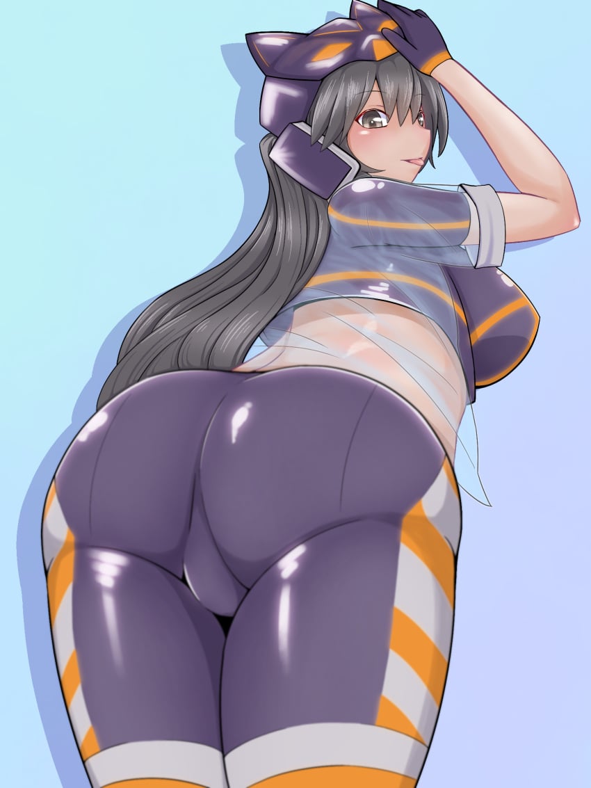 1girls ass ass_focus back duel_monster i:p_masquerena tight_pants yu-gi-oh!