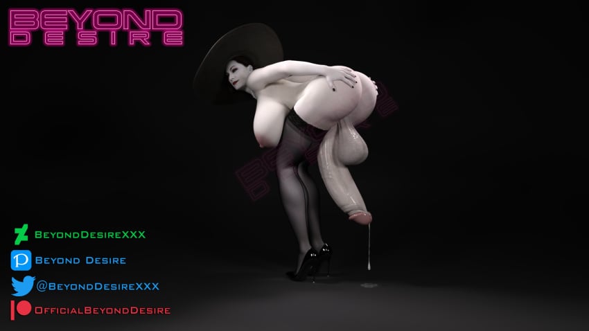 3d alcina_dimitrescu balls ballsack beyond_desire beyond_desire_xxx beyonddesire beyonddesirexxx big_ass big_balls big_breasts big_butt big_cock big_penis cock-tail cum cum_drip dickgirl futa_only futadom futanari futanari_vampire heels high_heels huge_balls huge_boobs huge_breasts huge_cock leaking leaking_cum leaking_penis leaking_precum milf pin-up pumps resident_evil resident_evil_8:_village stockings tall tall_female tall_girl taller_girl vampire veiny_penis