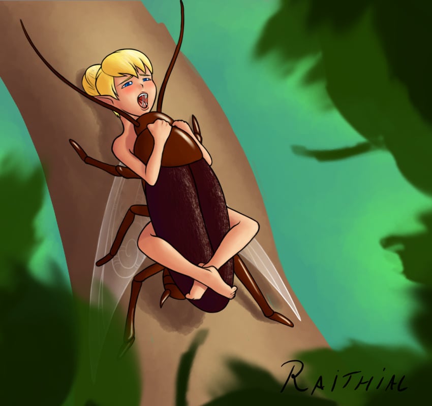 1boy 1girls barefoot bestiality blonde_female blonde_hair blue_eyes blush cockroach disney disney_fairies fairy fairy_wings feet female fucked_by_bug full_body hair_bun insect insectophilia insects leg_lock little_girl micro_female minigirl missionary missionary_position nature nude outdoor_sex outdoors peter_pan_(disney) pointy_ears raithial single_hair_bun small_female small_girl tinker_bell tiny_female tiny_girl toe_curl toes_curled uselessboy zoophilia