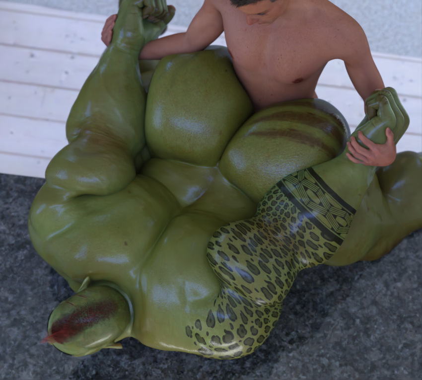 2boys 3d anal_sex ass big_butt from_behind gay green_skin hi_res human human_male humanoid light-skinned_male light_skin male male/male male_only male_penetrated male_penetrating male_penetrating_male nsfwmaker orc orc_male penetration sex size_difference thick_thighs tsilyaxd