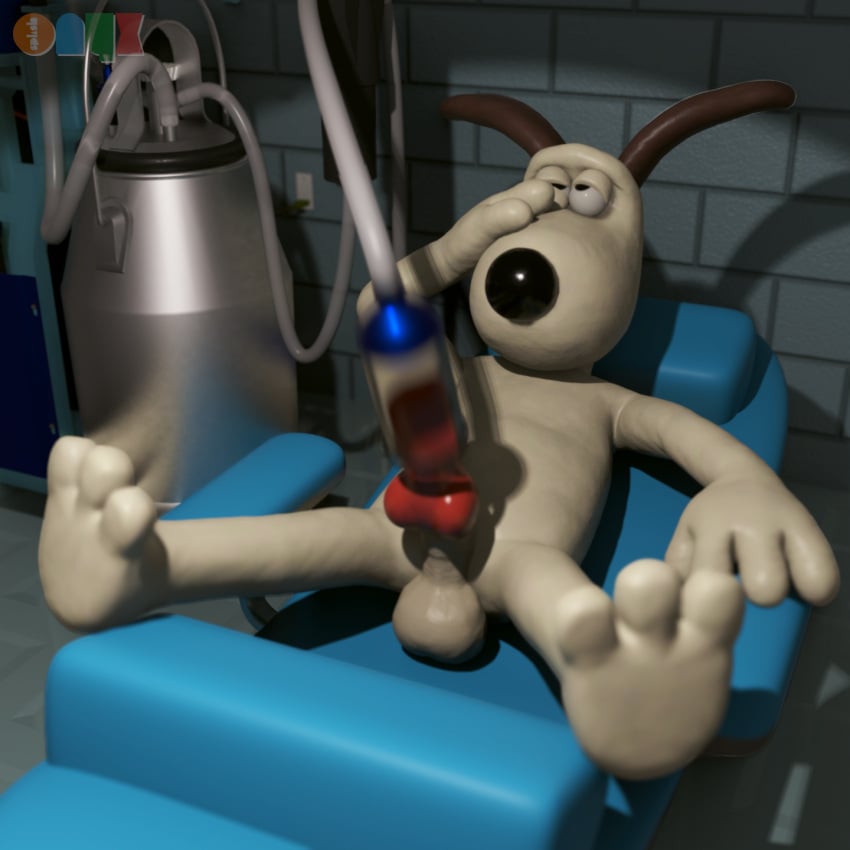 aardman_animations animal_genitalia animal_penis anthro balls blender_(software) blender_eevee canid canine canine_genitalia canine_penis canis chair domestic_dog furniture genitals gromit gromit_(wallace_and_gromit) hi_res knot looking_pleasured machine male male_only male_penetrating mammal milking_cum milking_machine on_chair on_model onyxsplash penetration penile penis penis_milking penis_milking_machine sitting sitting_on_chair solo wallace_and_gromit