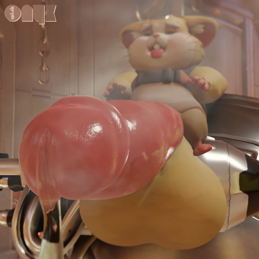 anthro balls big_balls big_penis blender_(software) blender_cycles blizzard_entertainment bodily_fluids cricetid dripping excessive_genital_fluids excessive_precum genital_fluids genitals glistening glistening_genitalia glistening_penis hammond_(overwatch) hamster hi_res huge_balls huge_cock hyper hyper_balls hyper_genitalia hyper_penis leaking_precum male male_only mammal masturbation_denial musk musk_clouds musky_cock onyxsplash overwatch overwatch_2 penis pent_up precum precum_drip rodent solo wrecking_ball wrecking_ball_(blizzard)