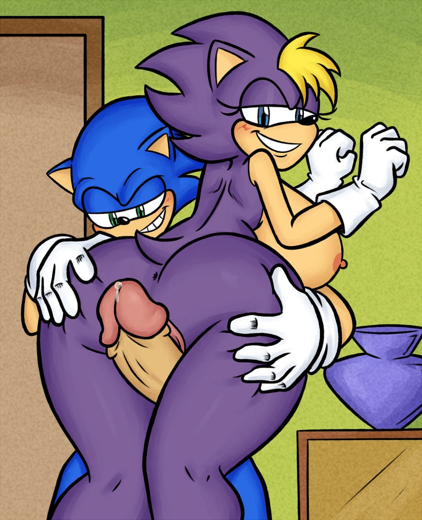 1boy1girl alternate_version_available ass bernadette_hedgehog big_ass big_breasts blush breast_grab cum grabbing grabbing_ass incest looking_back looking_pleasured mother_and_son nipples nude nude_female penis penis_riding pleasure_face pleasured precum sega sex smile sonic_(series) sonic_the_hedgehog sonic_the_hedgehog_(archie) sonic_the_hedgehog_(comics) sonic_the_hedgehog_(series) thick thick_ass yellowsalamander