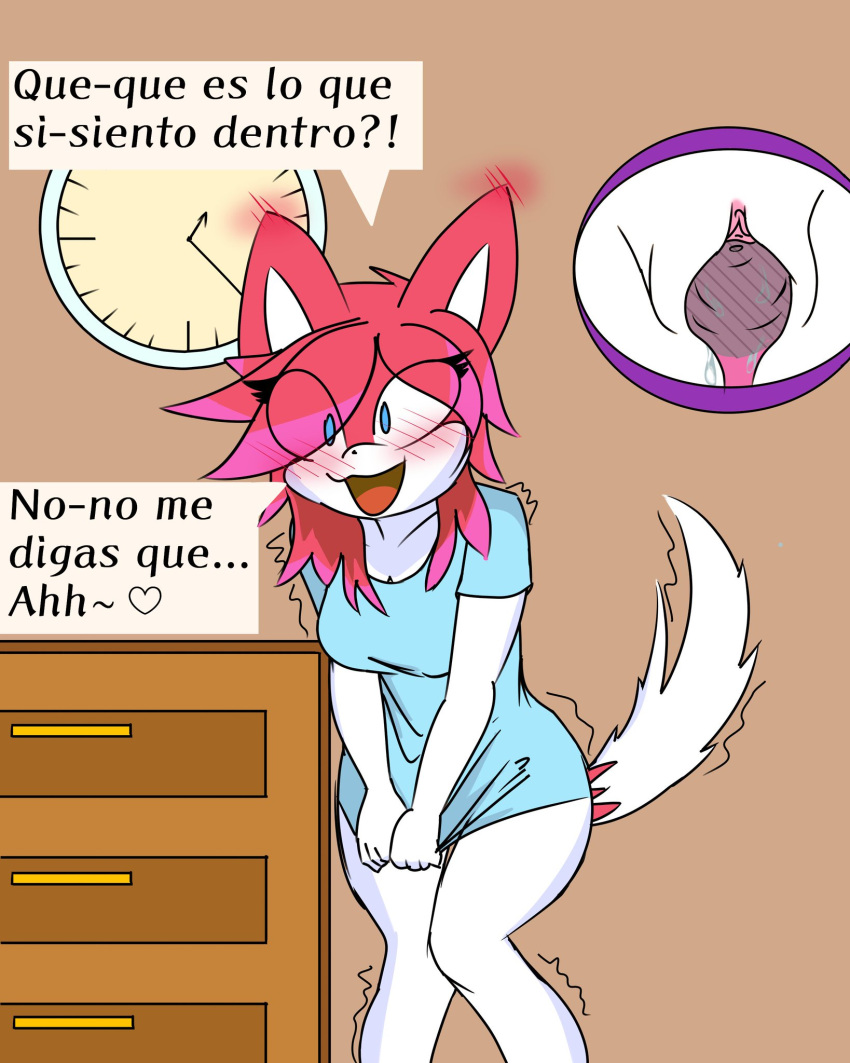 female_furry furry mobian_(species) mobian_wolf portal_panties portal_sex sonic_(series) translation_request vanesa_the_wolf