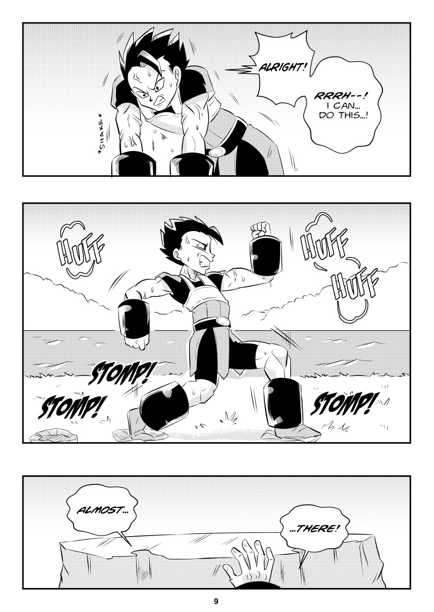 cabba comic dragon_ball dragon_ball_super funsexydragonball page_9 tagme weights