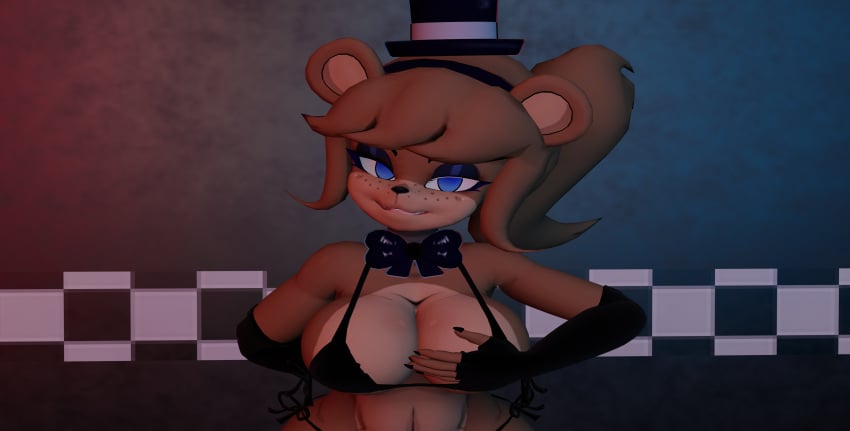 3d five_nights_at_freddy's fredina's_nightclub fredina_(cally3d) frenni_(cryptia) frenni_fazclaire solo