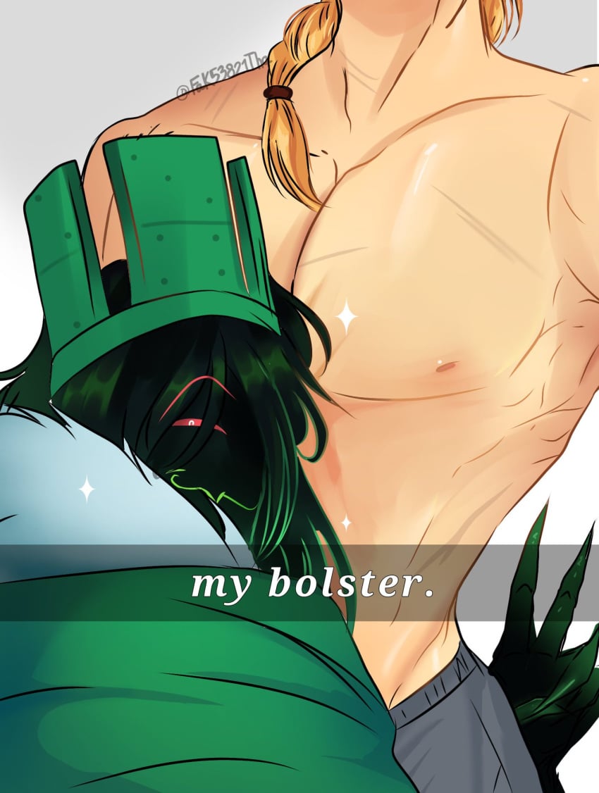 1x1x1x1 1x1x1x1_(forsaken) artist_request breasts face_on_breast forsaken_(roblox) john_doe_(forsaken) john_doe_(roblox) male male_only man_boobs posing roblox roblox_game robloxian shine snapchat tagme tagme_(artist) topless