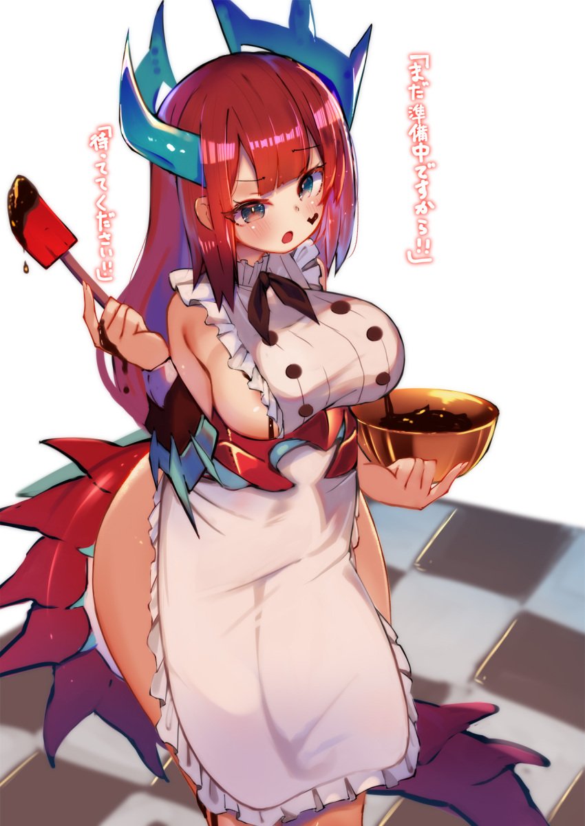 1girls dragon_girl duel_monster kitchen_dragonmaid monster_girl yu-gi-oh!